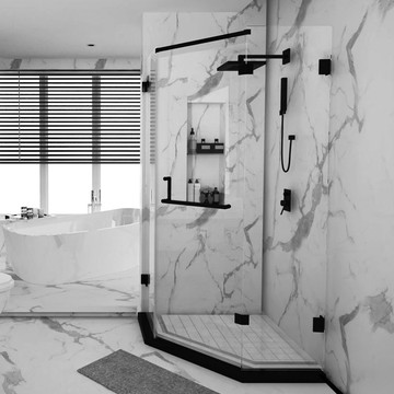 皇冠5800黑珍珠五角型120x120x200內