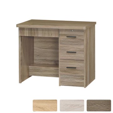 Boden-羅比3尺四抽書桌組/兒童學習書桌/學生書桌/工作桌(三色可選)