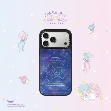 雙星仙子x CASETiFY 聯名系列  雙星仙子星光奇遇 iPhone 17/Air/ Pro/Pro Max/16/16 plus手機保護殼
