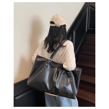 跨境外貿源頭工廠2025新款休閑百搭單肩手提托特包百搭通勤時尚包