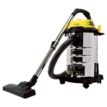 Kolin 歌林 不鏽鋼桶乾濕吹吸塵器 KTC-UD1808 18L  銀色 + 黃色