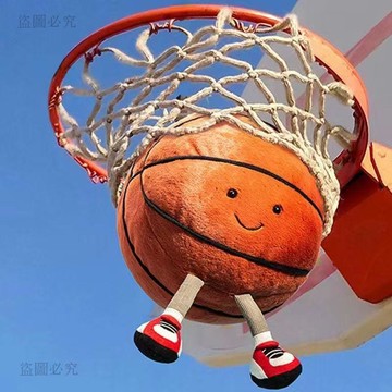 本土精品🔥籃球公仔 球類公仔 籃球禮物 男童玩具 籃球 籃球抱枕 籃球禮物 毛絨玩偶 玩偶 公仔 抱枕D527