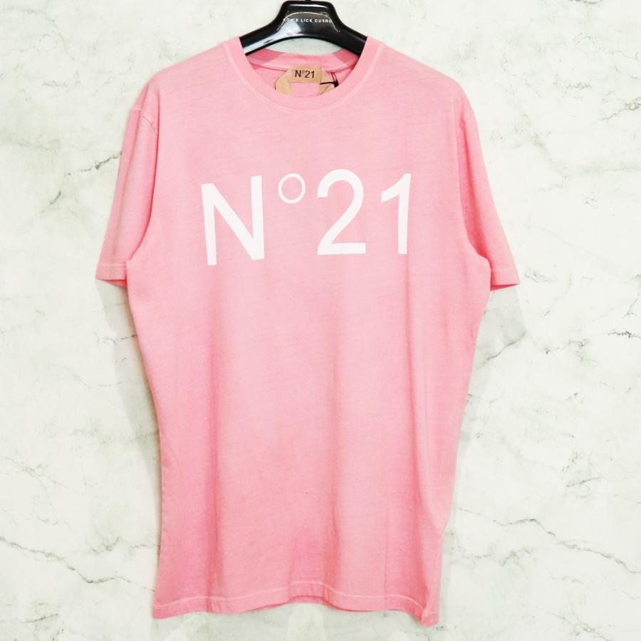 N゜21 / n21 Washed Logo T-shirt 19I-F041-4203 ヌメロ ...