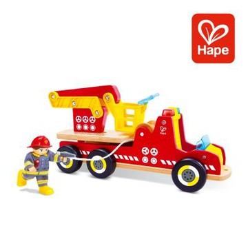 奇哥官方旗艦 德國Hape 消防車