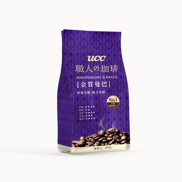 [家速配]UCC 職人珈琲-金質經典咖啡豆 400g