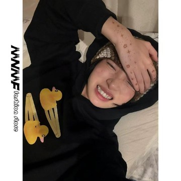 【MNMF】✨有貨✨熱銷高品質【曼巴棉300克+加絨400克】秋冬連帽寬鬆印花衛衣女 大學T 秋冬衛衣