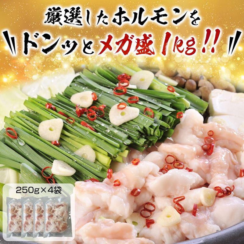 ますよね 博多 もつ鍋セット ホルモン 1kg 麺・薬味・スープ付き もつ鍋 モツ鍋 鍋 牛 お取り寄せ グルメ ギフト