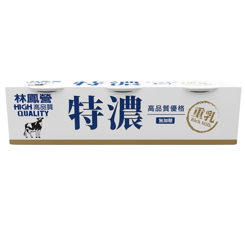 林鳳營特濃重乳優格無加糖 80gx3入 家樂福線上購物 Line購物