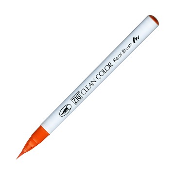Kuretake 070 RB-6000AT 吳竹彩繪毛筆 Orange