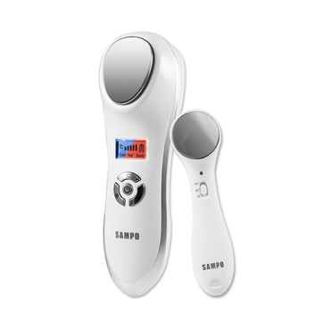 SAMPO 深層震動冷熱美顏儀+微震動美顏儀超值組