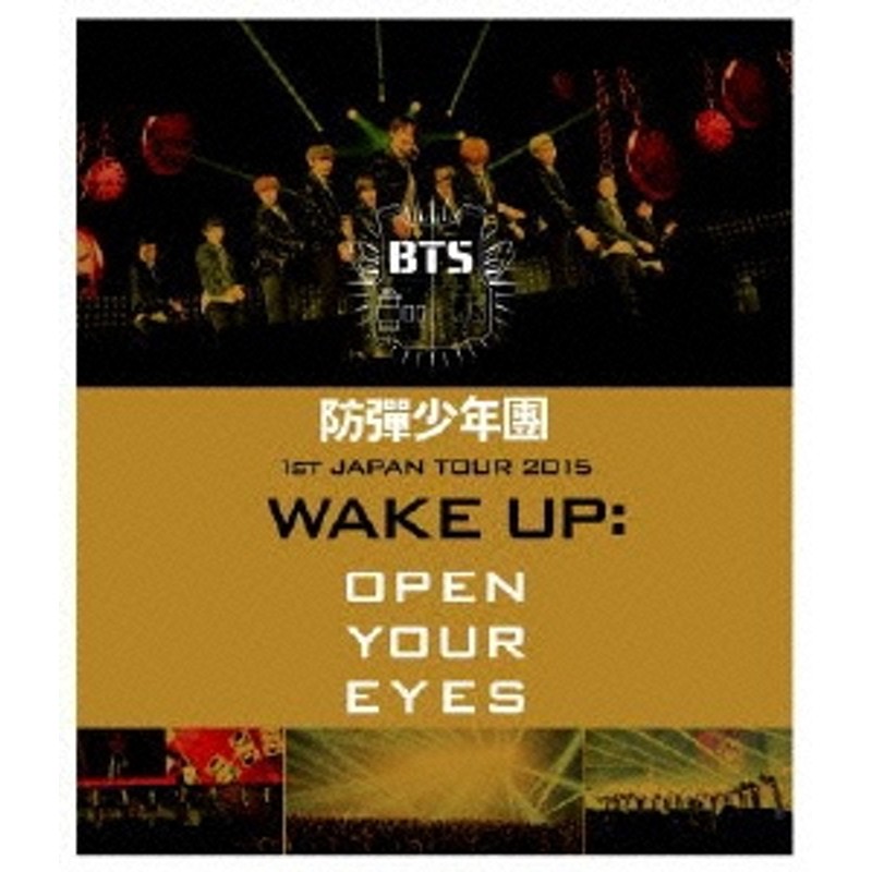 BTS/防彈少年團 1st JAPAN TOUR 2015「WAKE UP：OPEN YOUR EYES」[PCXP