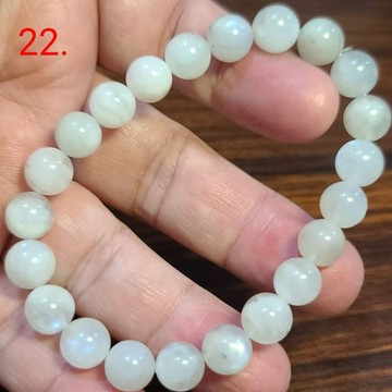 藍月光石 月光石 手鍊 手環 手珠 8mm 天然 ❤水晶玉石特賣#C433-8
