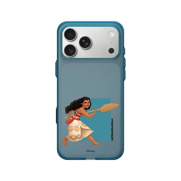 iPhone 17 Pro Max Clear (相機按鈕) 夜幕藍 - 迪士尼-公主系列 Disney Princess - 公主專屬系列-海洋奇緣 莫娜