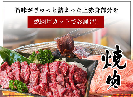 あか牛 上赤身焼肉用 1kg (250g×4個) 有限会社幸路《60日以内に順次出荷(土日祝を除く)》 あかうし 赤牛 焼肉 冷凍 小分けパック---so_fhakjakay4_60d_21_37000_1kg---