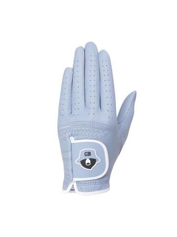 Lambskin Leather Breathable Gloves [Blue]