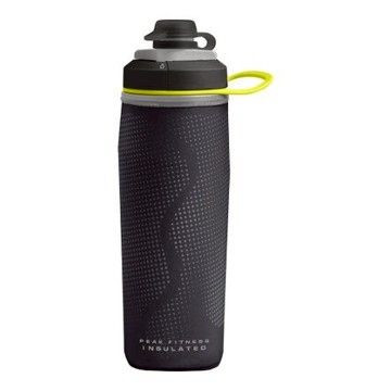 【【蘋果戶外】】美國 Camelbak【500ml 黑】Peak Fitness 運動保冰噴射水瓶 保冰水壺 保冷瓶 單車水壺 自行車水壺 運動水壺