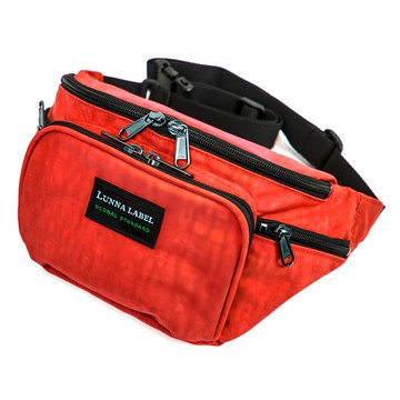 YESON 永生牌 運動腰包 17315 多層收納設計 台灣製造  25 x 15 x 10cm  橘色  1個