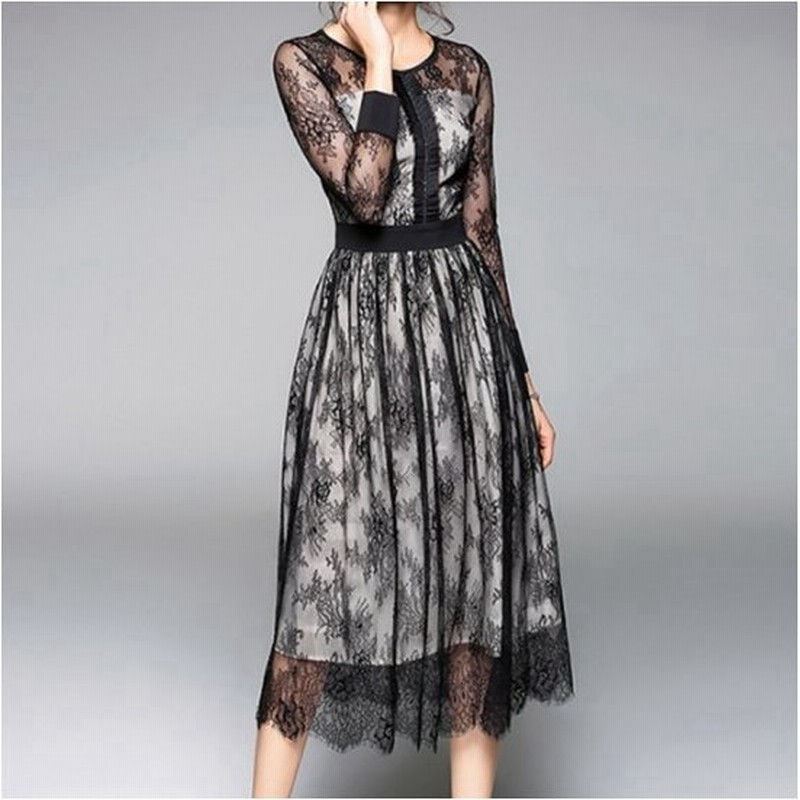 ワンピース レディース ロングワンピース 冬 40代 秋冬 秋 コーデ 結婚式 羽織物 30代 大きいサイズ 演奏会 結婚式 二次会 きれいめ レース パーティドレス 通販 Lineポイント最大get Lineショッピング