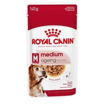 Royal Canin法國皇家-中型老犬主食濕糧M+7W 140G 10包組