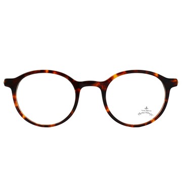 【Vivienne Westwood】英國Anglomania英倫簡約光學眼鏡(琥珀)AN34102