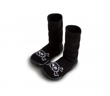 2015秋冬 nununu+collegien 骼髏頭款及膝長襪鞋