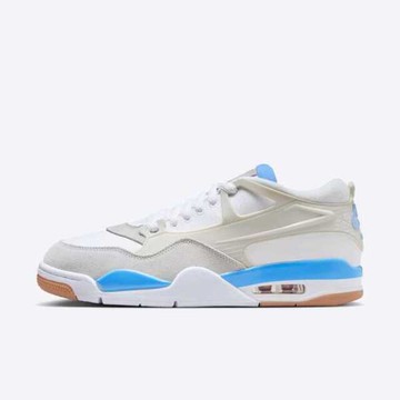 Nike Air Jordan 4 RM [FQ7939-104] 男 運動休閒鞋 復古籃球鞋 氣墊 緩震 灰白 藍