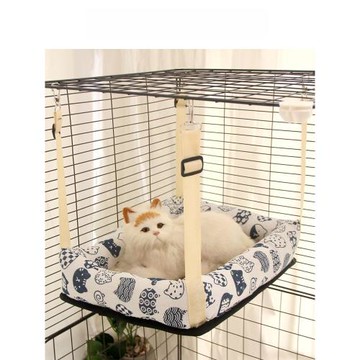 貓窩夏季吊籃籠子用掛窩貓吊床貓咪秋千兔子涼窩懸掛式寵物床懸空