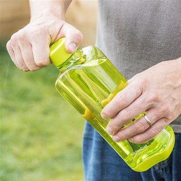 【KitchenCraft】可堆疊運動水壺(透綠1.1L)