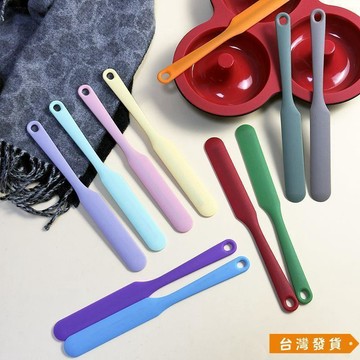 【台灣發貨】硅膠刮刀一體式食品級迷你小抹刀果醬沙拉攪拌刮板烘焙工具牛奶油鉅惠