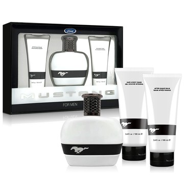 FORD MUSTANG 福特野馬 美式傳奇白鑽男性淡香水禮盒