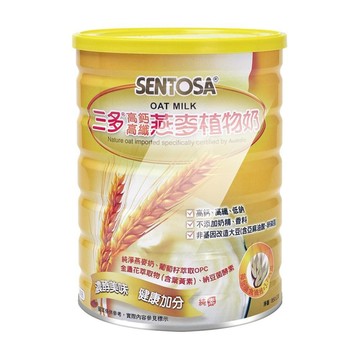 SENTOSA 高鈣高纖燕麥植物奶 850g/瓶