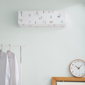 鳳全室內掛機空調罩全包式防塵罩臥室房間家用保護罩掛式空調罩套