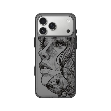 iPhone 17 Pro Max Clear (相機按鈕) 酷墨灰 - MYMY REVERZ TATTOO - MOOREA