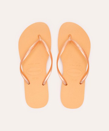 《大尺寸》havaianas 哈瓦士 巴西人字拖 女款 Slim 杏桃 涼鞋 拖鞋 夾腳拖 海灘鞋＊夏日微風＊
