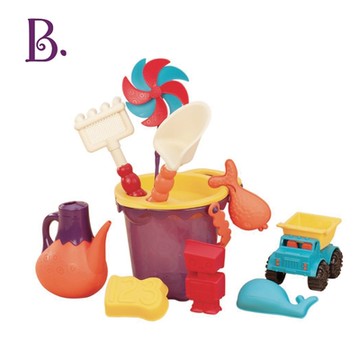 B.Toys 光腳丫沙灘包(芒果色)