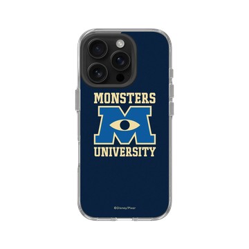 iPhone 16 Pro Clear 透明 - 迪士尼-皮克斯 PIXAR - 怪獸大學校徽2