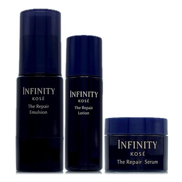KOSE高絲 無限肌緻逆時肌密抗皺三件組(露35ml+乳20ml+精華6g) 正統公司貨
