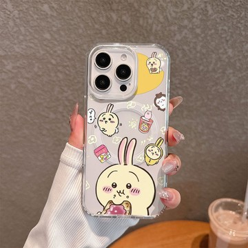 烏薩奇 iphone 16 適用於iPhone11 12 13 14 15 16ProMax 蘋果 磁吸 防摔 手機殼