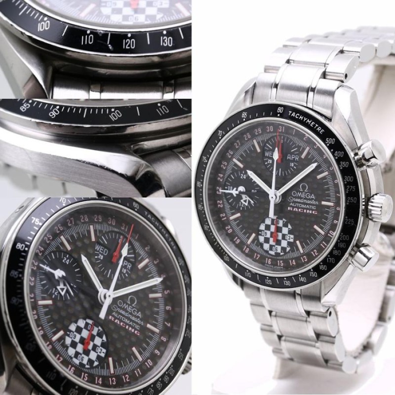 OMEGA オメガ スピードマスター レーシング ミハエルシューマッハ 2002 3529.50 メンズ /36022 【中古】 腕時計 |  LINEブランドカタログ