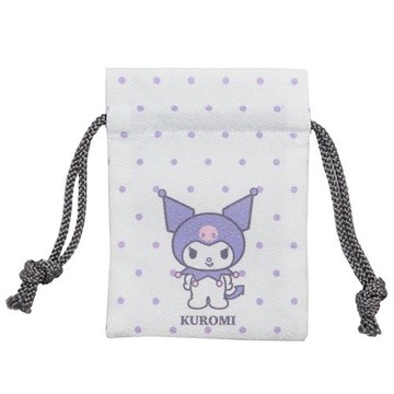 【震撼精品百貨】酷洛米_Kuromi~Sanrio 日本SANRIO三麗鷗 酷洛米迷你縮口袋 束口袋*84334