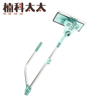 擦窗神器 玻璃刷 伸縮式擦窗器 高樓擦窗器 居家清潔 玻璃刮水器 清潔工具 長柄清潔刷 UWC03