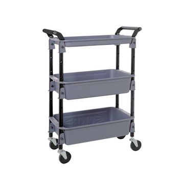 【Trusco】 三層作業台車-霧灰(僅限寄送台灣地區)