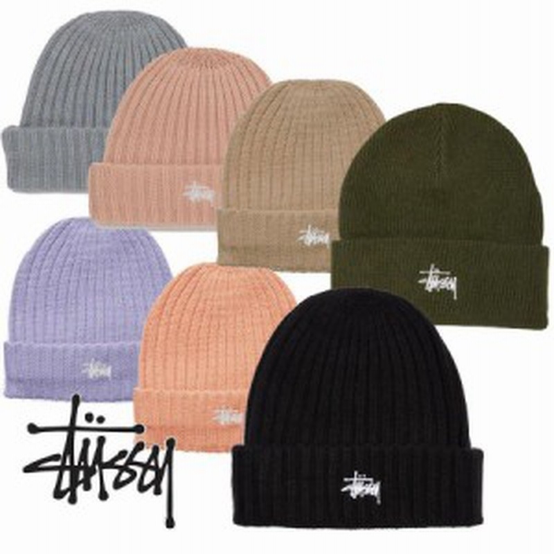 ステューシー ニット帽 STUSSY Beanie ビーニー ニット 帽子 メンズ