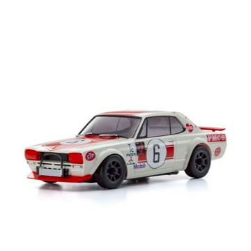 ASC MA-020 日產 Skyline 2000GT-R 賽車 1972 #6 紅色 MZP472 車殼