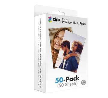 [3美國直購] Polaroid 2x3吋 相片紙 50張 Premium ZINK Photo Paper ZINKPZ2X350_TT1
