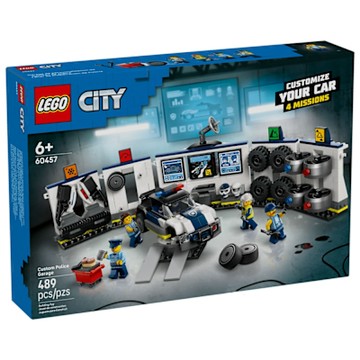 樂高LEGO 城市系列 - 60457 客製化警車車庫