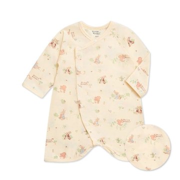 野餐比得肚衣蝴蝶兔裝 (天絲洞感緹花布)