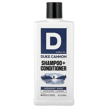 Duke Cannon Supply Co., 洗髮精 + 護髮素，午夜之泳，14 液量盎司（414 毫升）