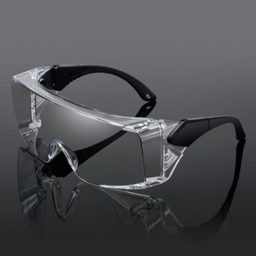 護目鏡防風男眼鏡女騎行時尚透明平光眼鏡水晶護眼防飛濺風沙眼鏡
