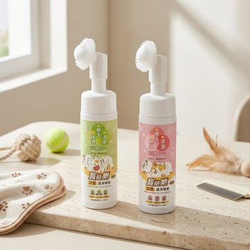 【日系報馬仔】寶兒樂 深層 潔淨慕斯 犬用／貓用 180ml  除臭 免沖水 乾洗慕斯 潔腳慕斯 DS025429 x